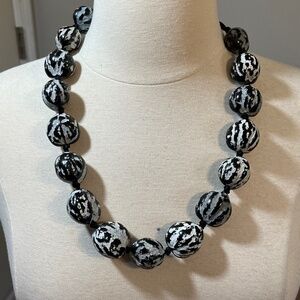 Kulfi Hawaiian Necklace 12" Black Nut Wedding Lei Luau Seed Traditional Classic